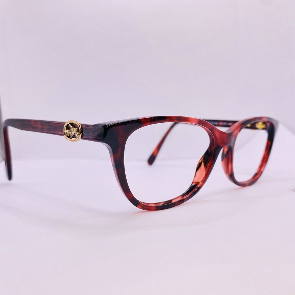 Coach Eyeglasses Frames HC 6180 5658 Milky Wine Tortoise 52 [] 16 140 Authentic